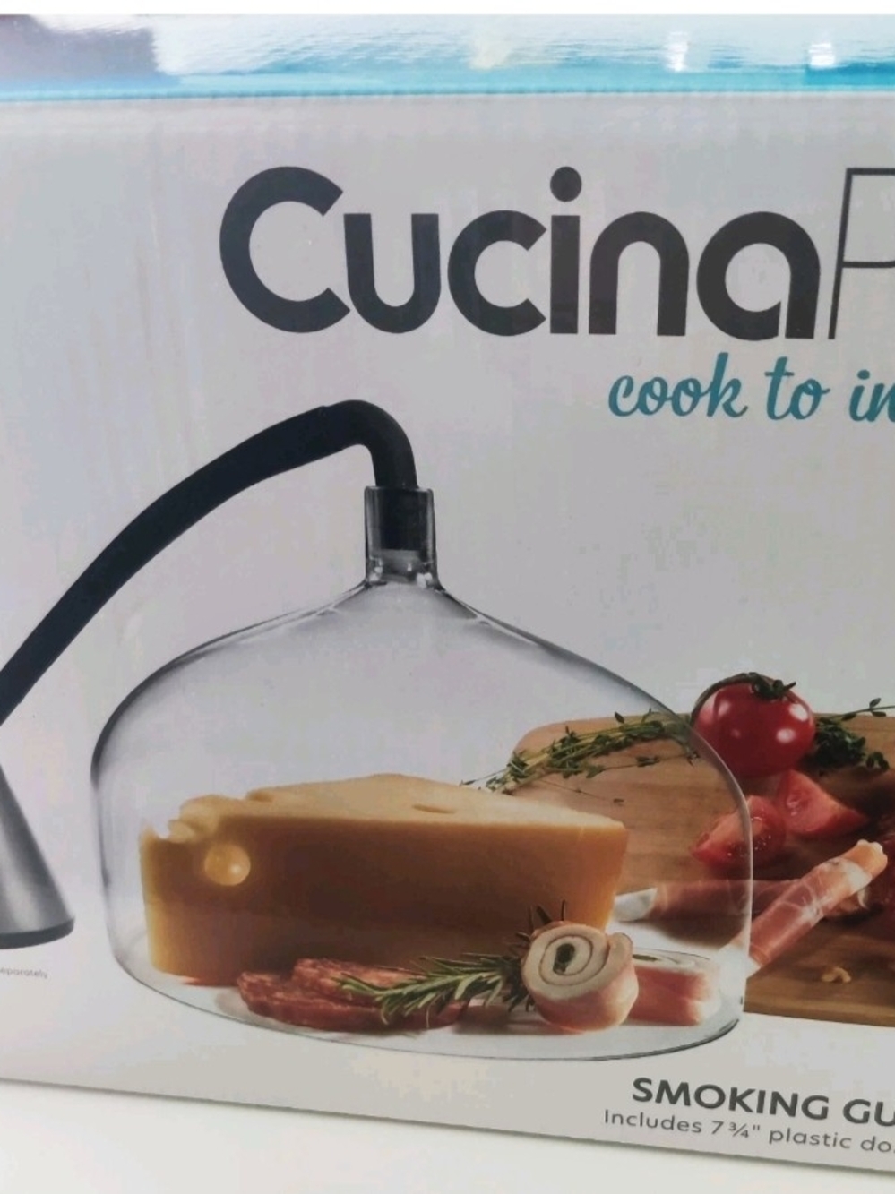 CucinaPro Smoking Gun w 7.25" Dome - Portable Kit